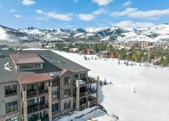 Blackstone Luxury 2Br, Walk To Skiing At Cabriolet, Mountain View, Shared Pool And Hot Tub, Gym Park City